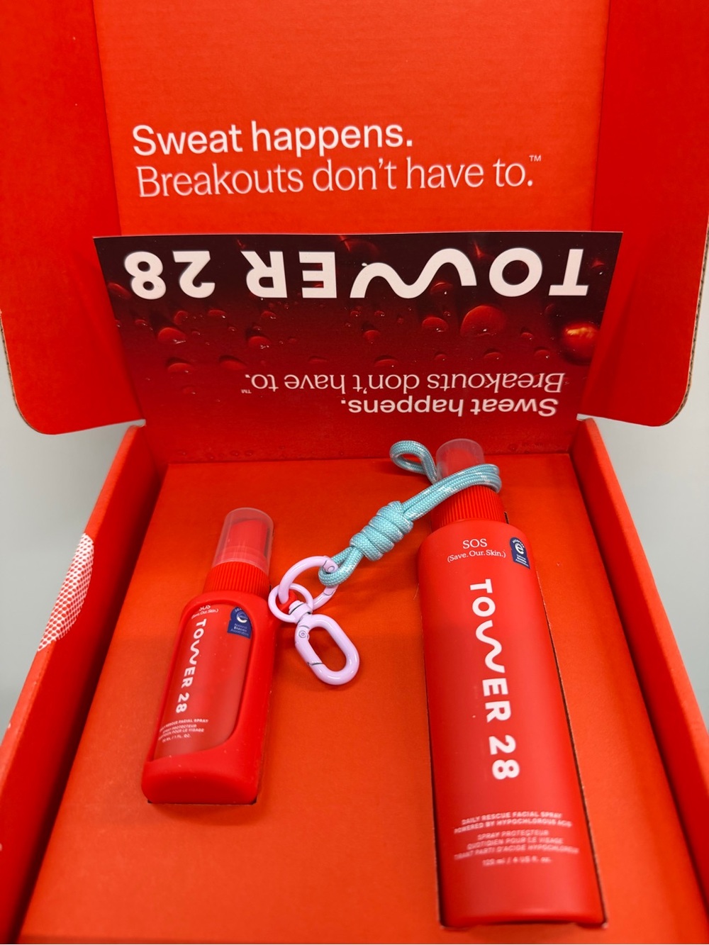 BRAND NEW NWT TOWER 28 SOS Rescue Spray set - Picture 2 of 3